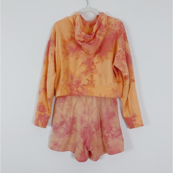 Frankies Bikinis Sherbet Tie Dye Burl Sweat Set Size M - Picture 5 of 8